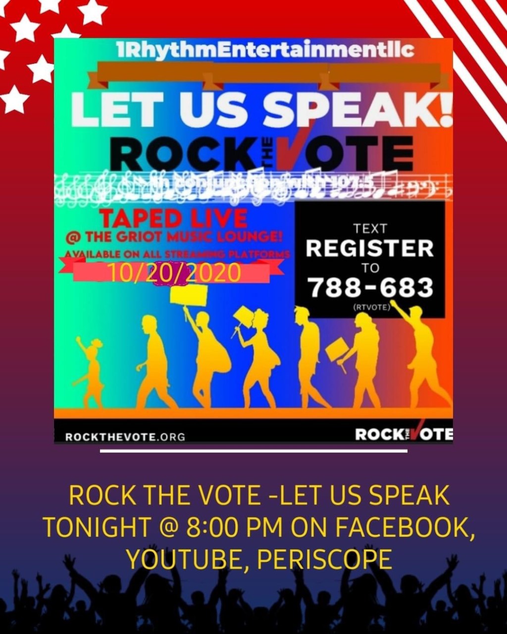 #RockTheVote / #LetUsSpeak : shot x #DazeeLuv //&nbsp;#enovisions